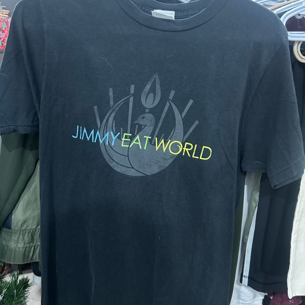 Jimmy Eat World Bay Island Black Tee
